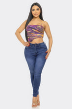 Charger l'image dans la galerie, Mesh Print Top