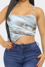 Charger l'image dans la galerie, Mesh Print Top