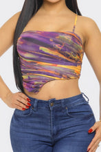 Charger l'image dans la galerie, Mesh Print Top
