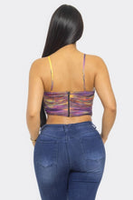 Charger l'image dans la galerie, Mesh Print Top
