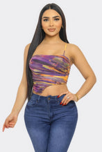 Charger l'image dans la galerie, Mesh Print Top
